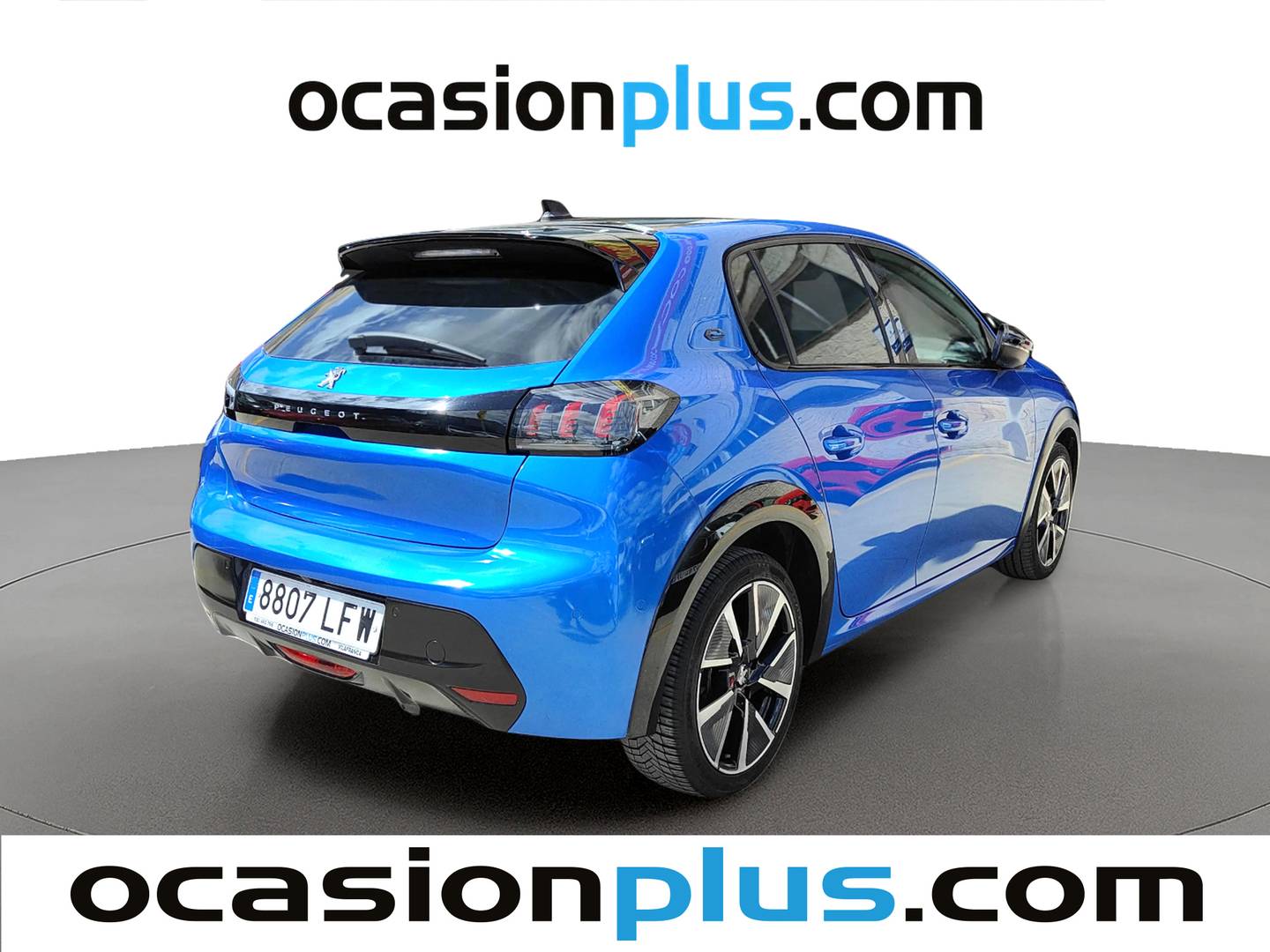 Foto trasera Peugeot e-208 Peugeot e-208 Eléctrico GT (136 CV) derecha