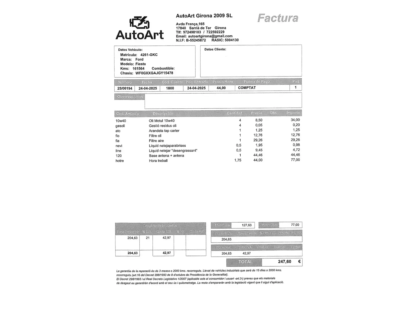 Foto Ford Fiesta Ford Fiesta 1.25 Trend (82 CV)