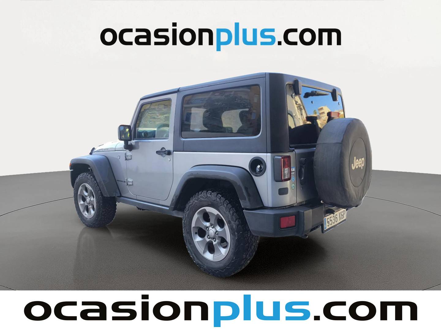 Foto trasera Jeep Wrangler Jeep Wrangler 2.8 CRD Rubicon Auto (200 CV) izquierda