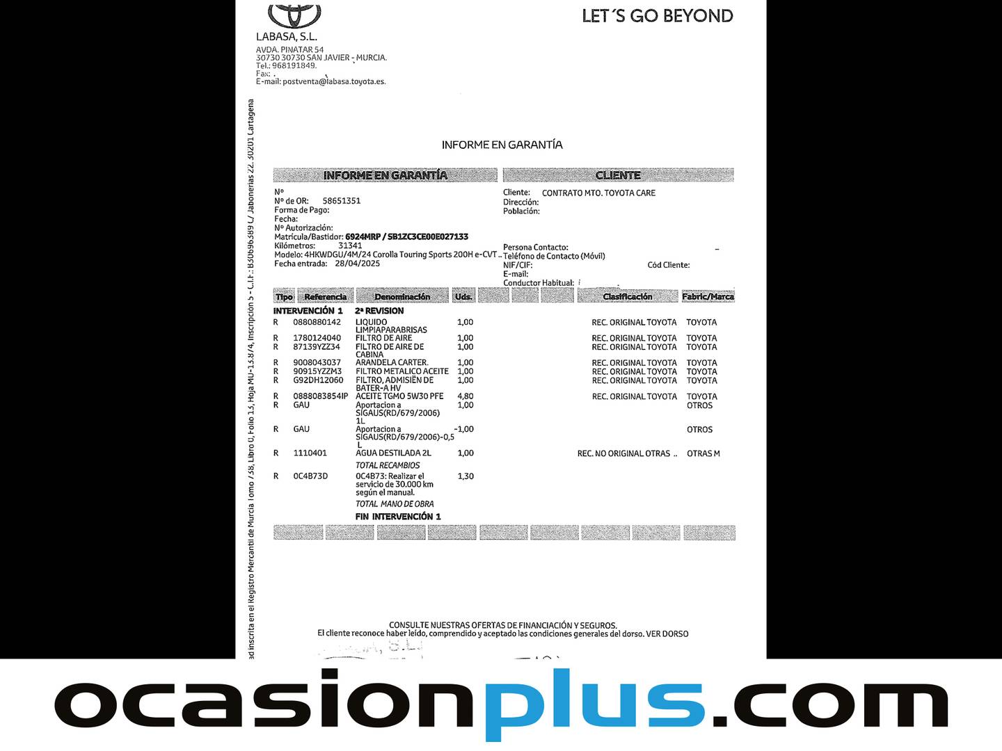 Foto Toyota Corolla Toyota Corolla 200H Touring Sports GR-Sport (196 CV)