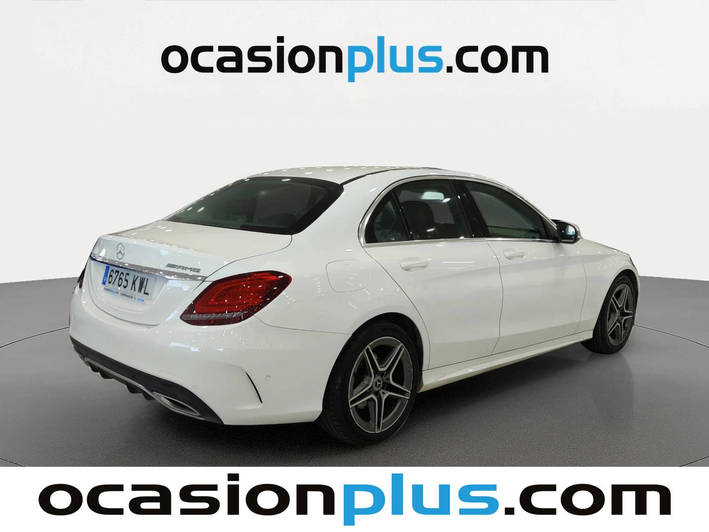 Foto trasera Mercedes Clase C Mercedes Clase C C 200 d  (160 CV) Pack AMG derecha