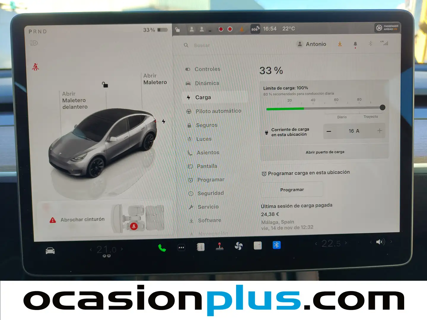 Foto Tesla Model Y Tesla Model Y Gran Autonomía 4WD (514 CV)