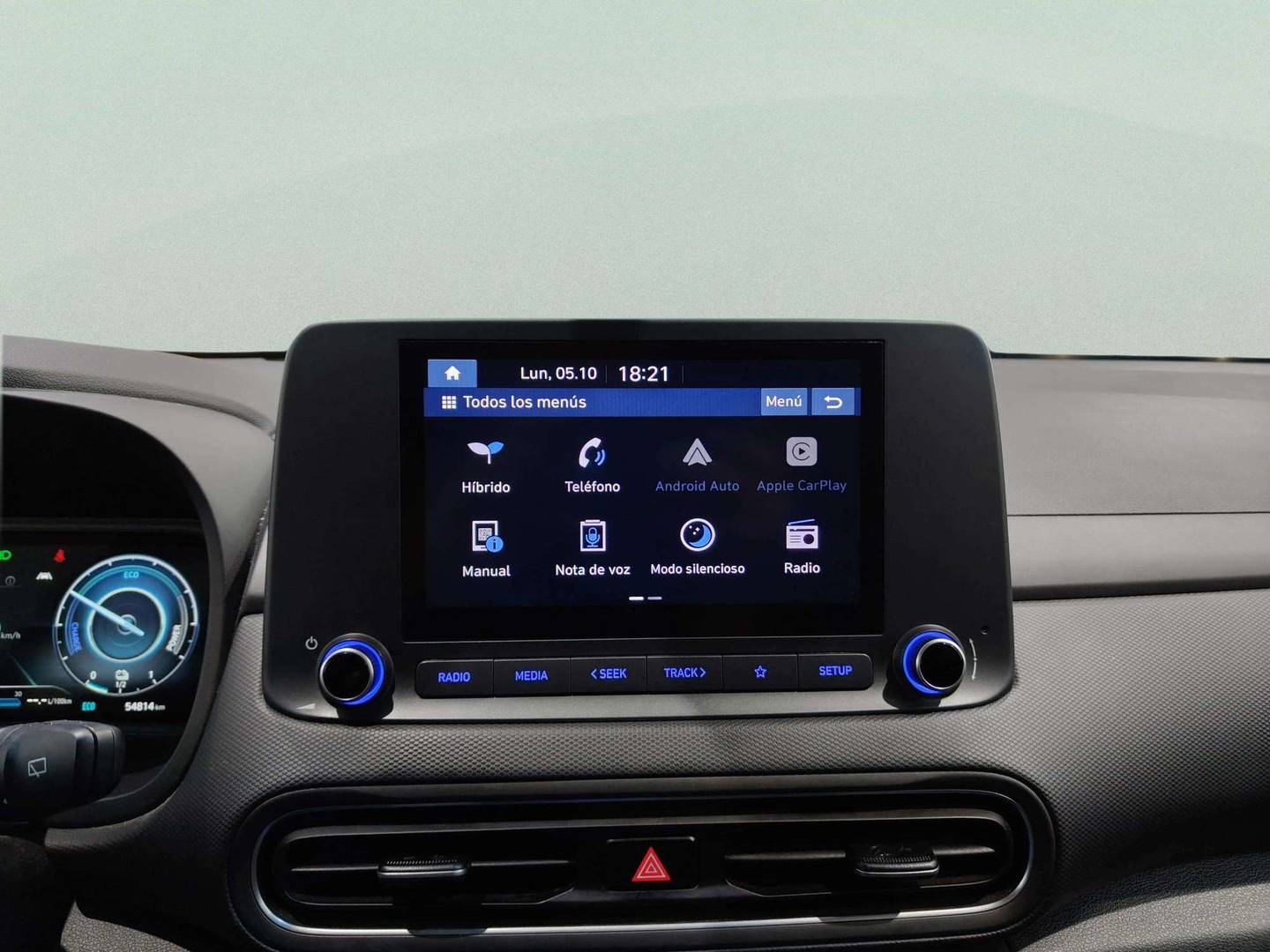 Equipamiento del Hyundai Kona Hyundai Kona 1.6 GDI HEV Maxx DCT (141 CV)