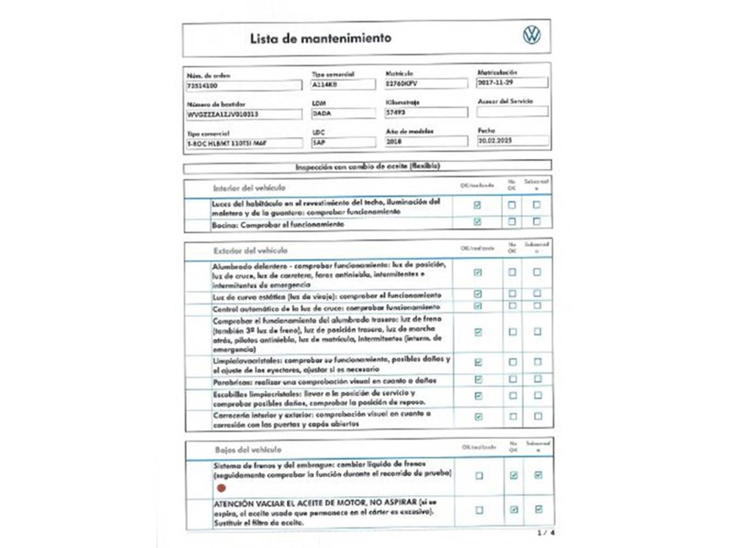 Foto Volkswagen T-Roc Volkswagen T-Roc Sport 1.5 TSI EVO (150 CV)