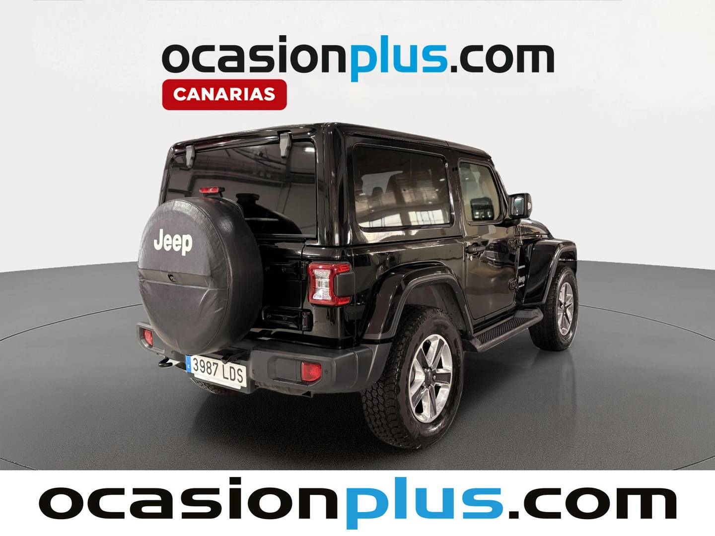 Foto trasera Jeep Wrangler Jeep Wrangler 2.2 CRD Sahara 8ATX (200 CV) derecha