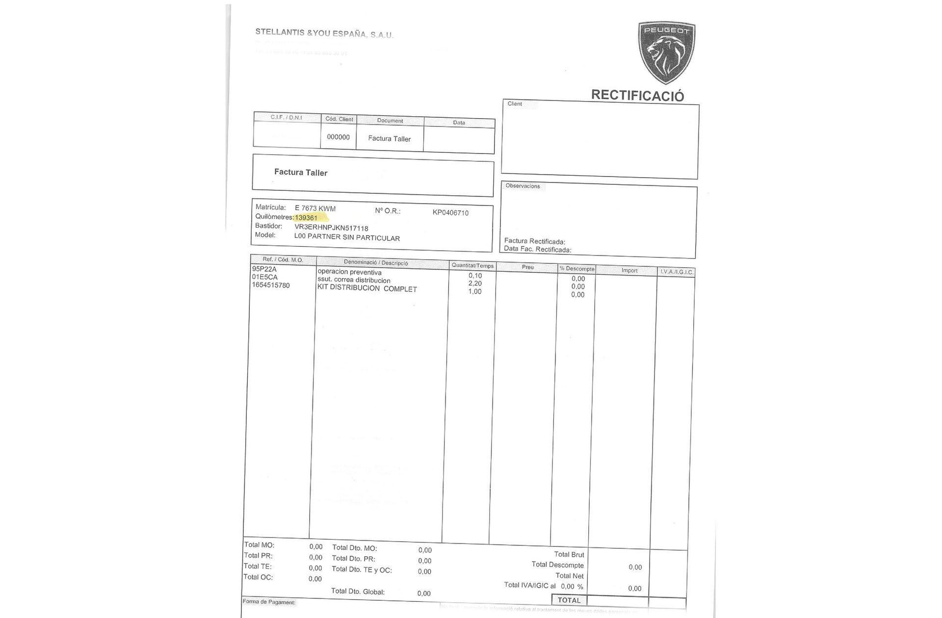 Peugeot Rifter PureTech 110 Allure Standard - foto 17