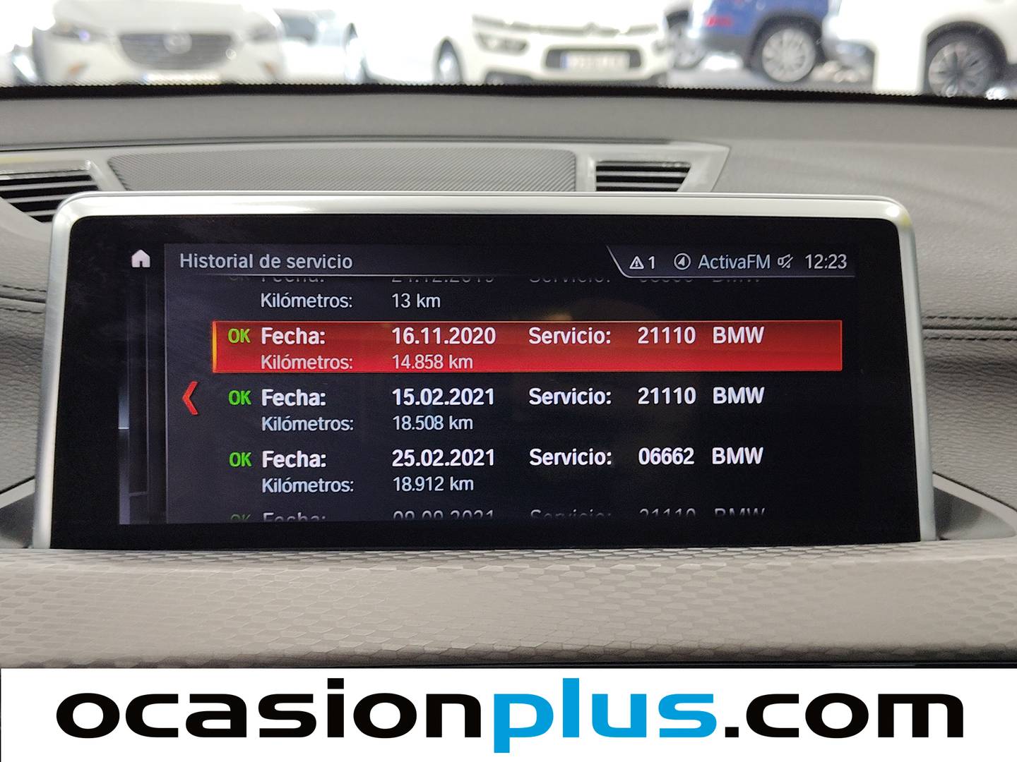 Foto del mantenimiento del BMW X2 BMW X2 sDrive18d (150 CV) Pack M