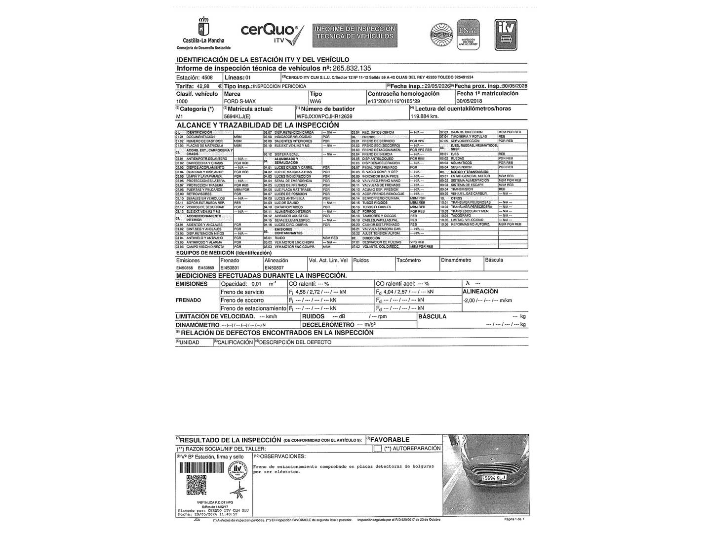 Ford S-MAX Ford S-Max 2.0 TDCI Titanium (150 CV) 7 Plazas de segunda mano