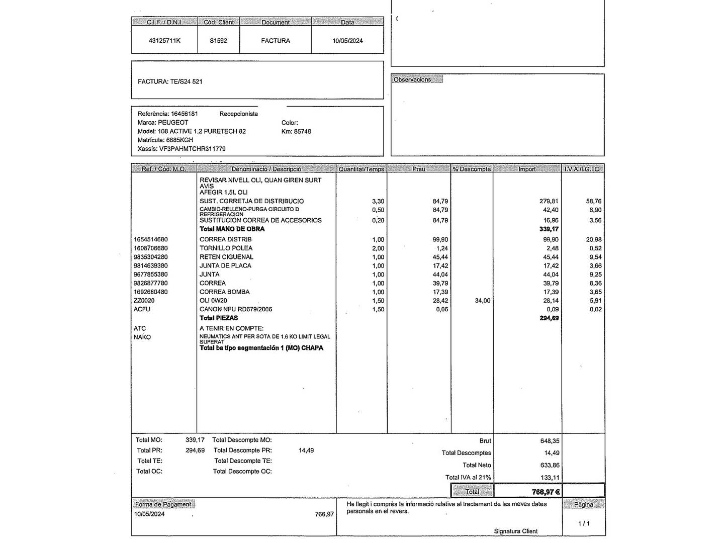 Foto Peugeot 108 Peugeot 108 1.2 PureTech Active (82 CV)