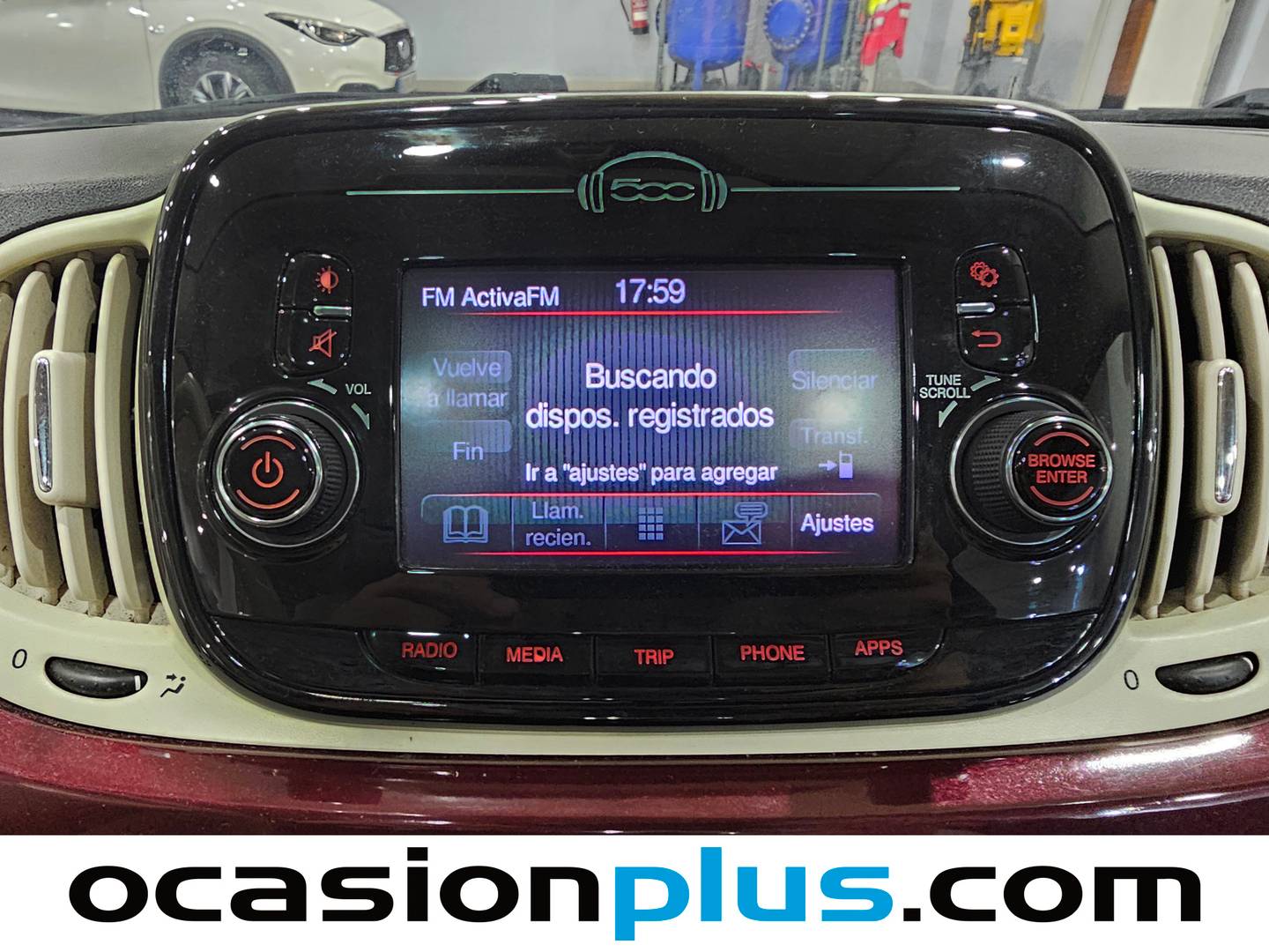 Equipamiento del Fiat 500 Fiat 500 1.2 8v Lounge (69 CV)
