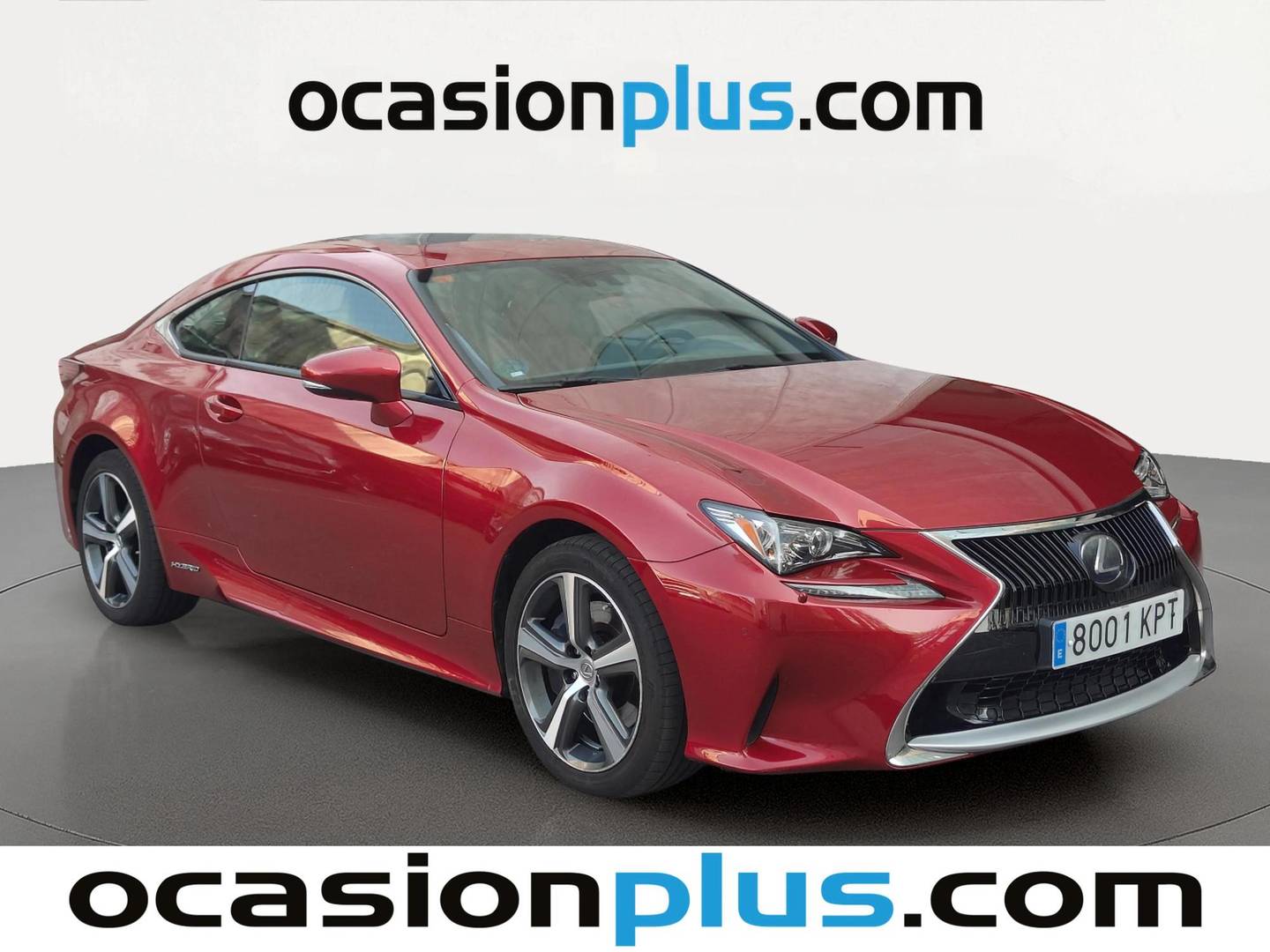 Foto delantera Lexus RC Lexus RC RC 300h Executive Navi NEDC (223 CV) derecha