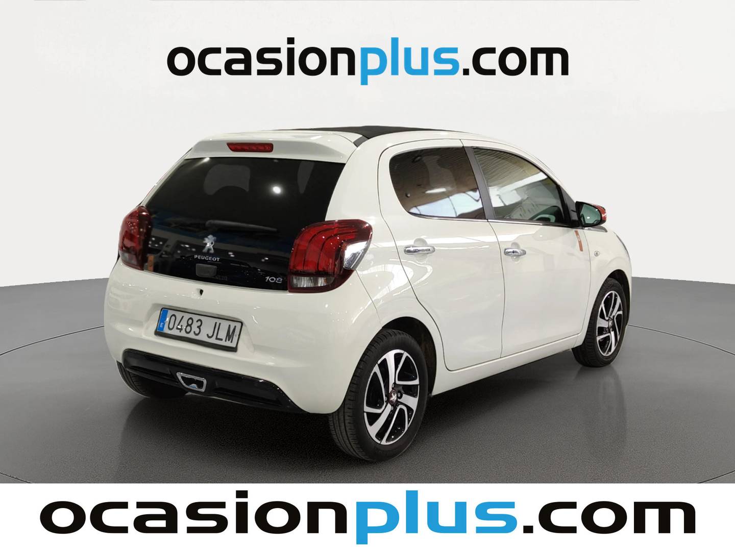Foto trasera Peugeot 108 Peugeot 108 1.2 PureTech Roland Garros TOP! (82 CV) derecha