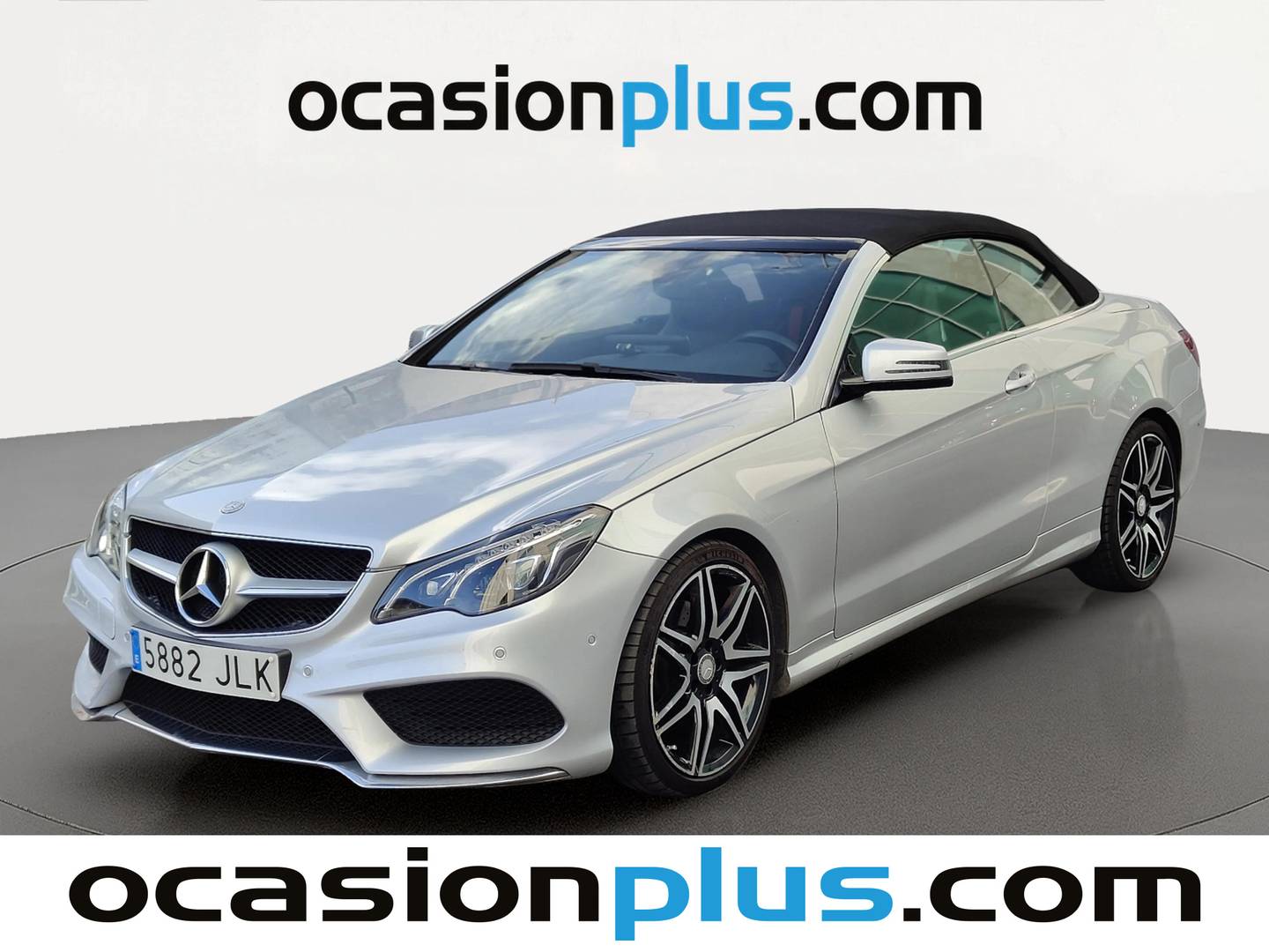Foto delantera Mercedes Clase E Mercedes Clase E Cabrio E 220 BlueTEC (170 CV) derecha