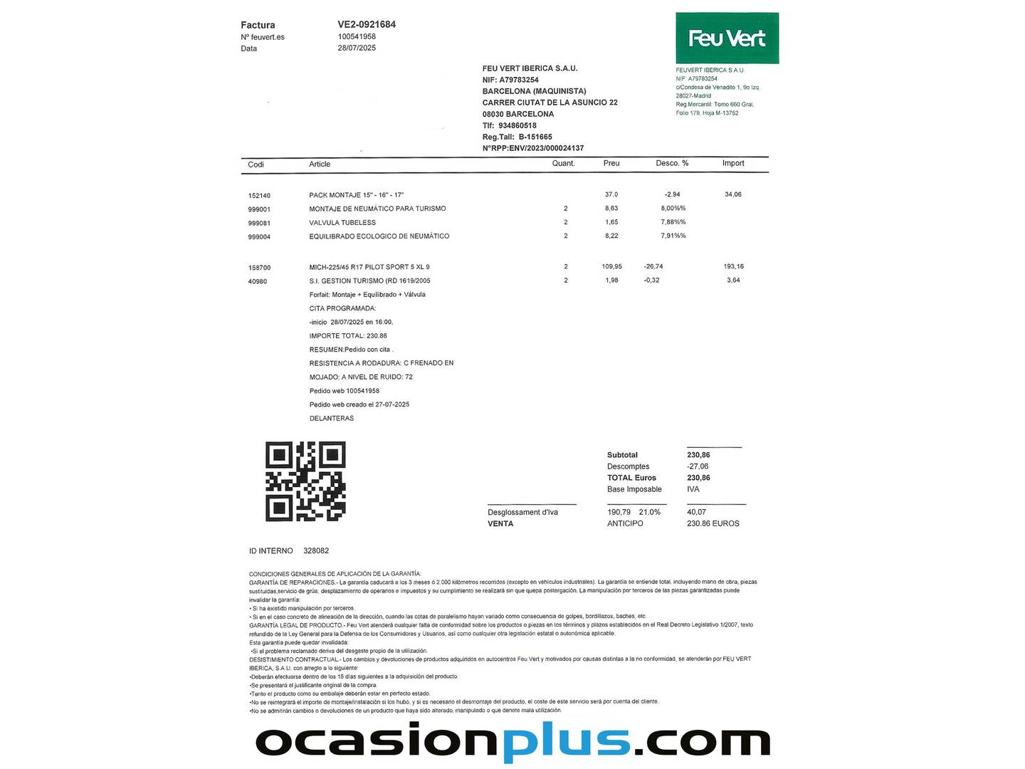 Foto del mantenimiento del BMW Serie 1 BMW Serie 1 116d (116 CV) Pack M