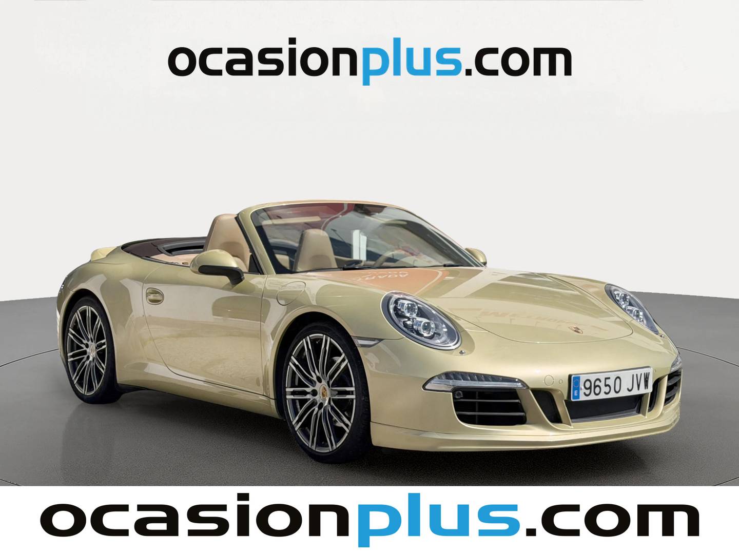 Foto delantera Porsche 911 Porsche 911 Carrera Cabrio (350 CV) derecha