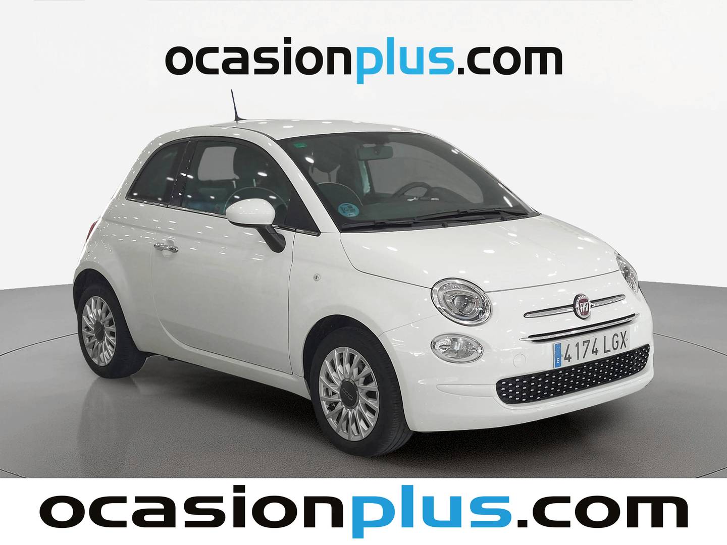 Foto delantera Fiat 500 Fiat 500 1.2 8v Lounge (69 CV) derecha