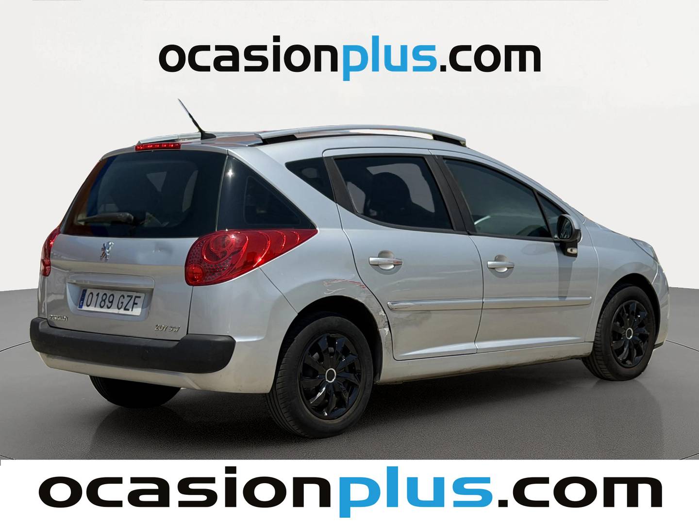 Foto trasera Peugeot 207 Peugeot 207 SW 1.6 HDI Confort (92 CV) derecha