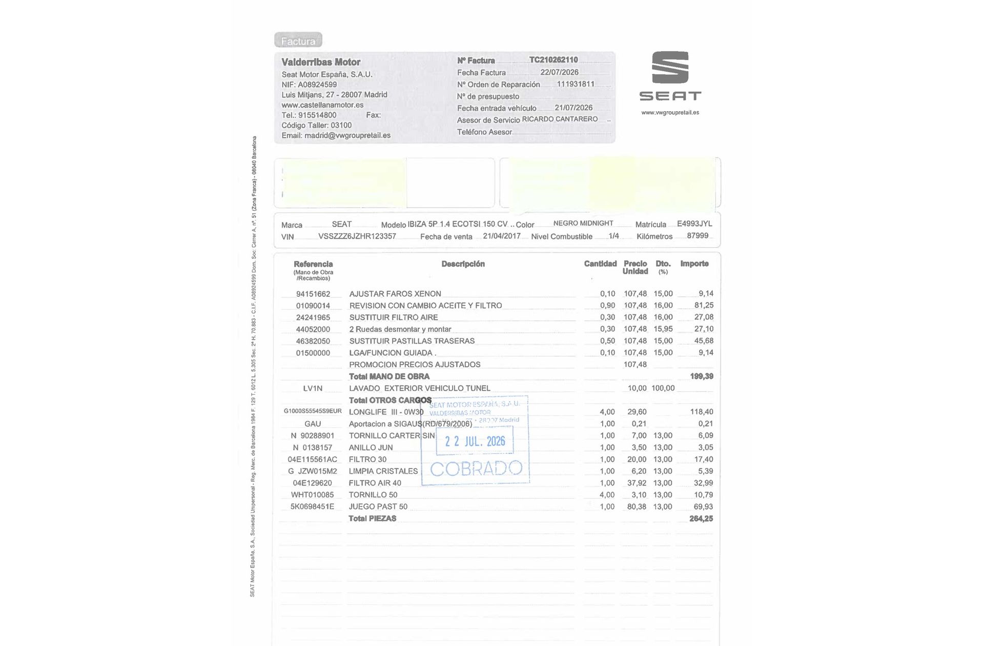 SEAT Ibiza 1.4 Ecotsi FR - foto 25