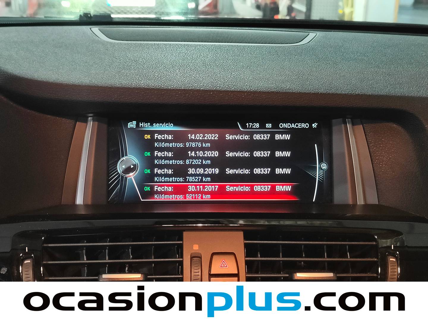 Foto del mantenimiento del BMW X4 BMW X4 xDrive20d (190 CV)