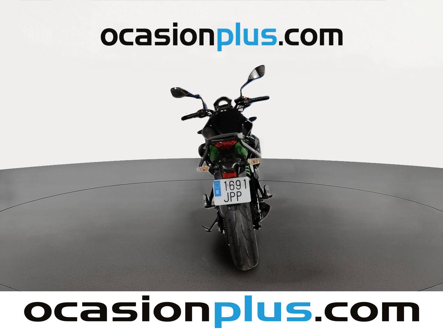 Foto trasera Kawasaki ER 6N ABS Kawasaki ER 6N ABS (48CV) izquierda