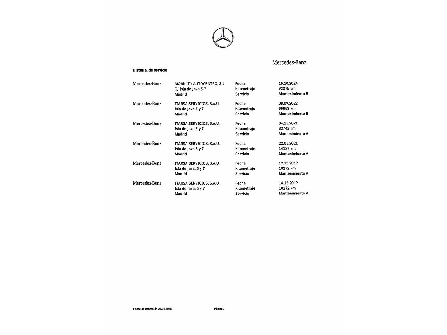 Foto del mantenimiento del Mercedes Clase GLE Coupé Mercedes GLE Coupé 350 d 4Matic (258 CV) Pack AMG