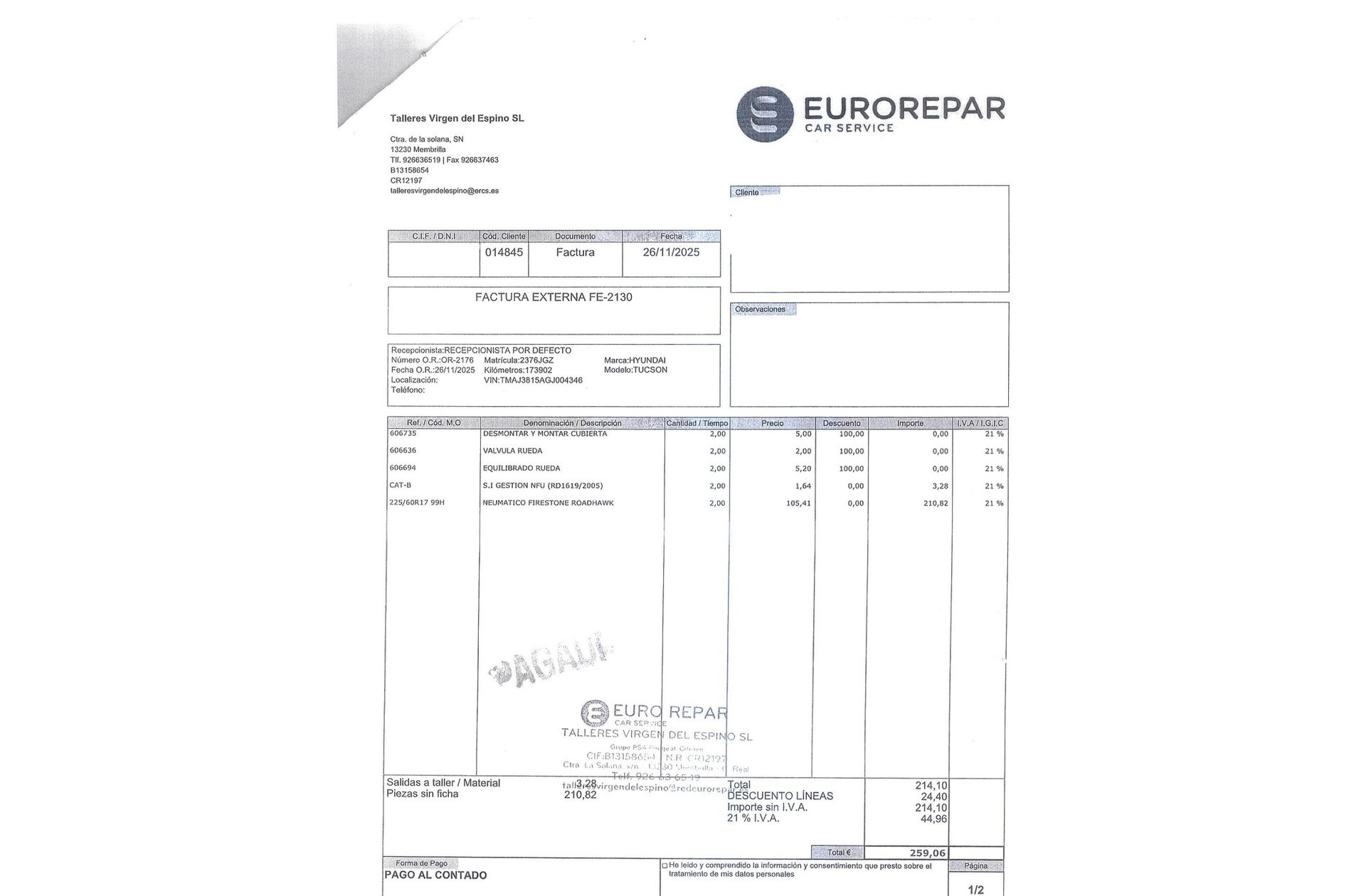 Hyundai Tucson 1.7 CRDi BlueDrive Klass 4x2 - foto 15