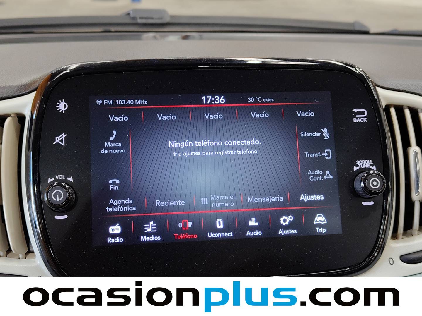 Equipamiento del Fiat 500 Fiat 500 1.0 Hybrid Dolcevita (70 CV)