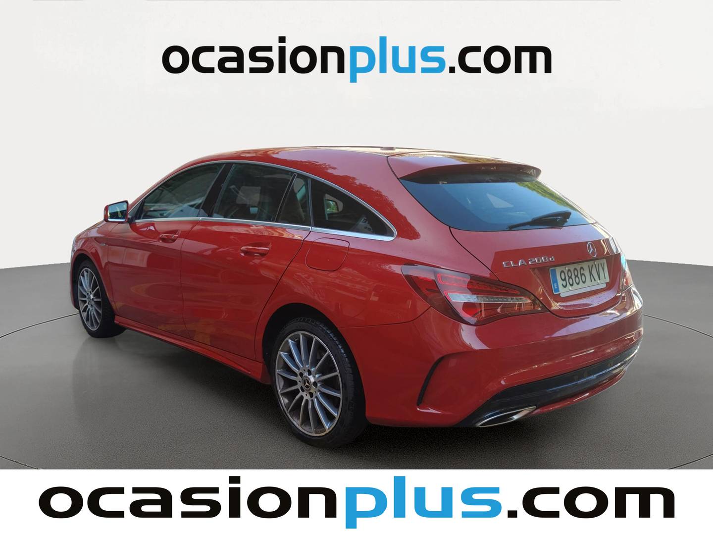 Foto trasera Mercedes CLA Mercedes CLA Shooting Brake 200 d (136 CV) Pack AMG izquierda