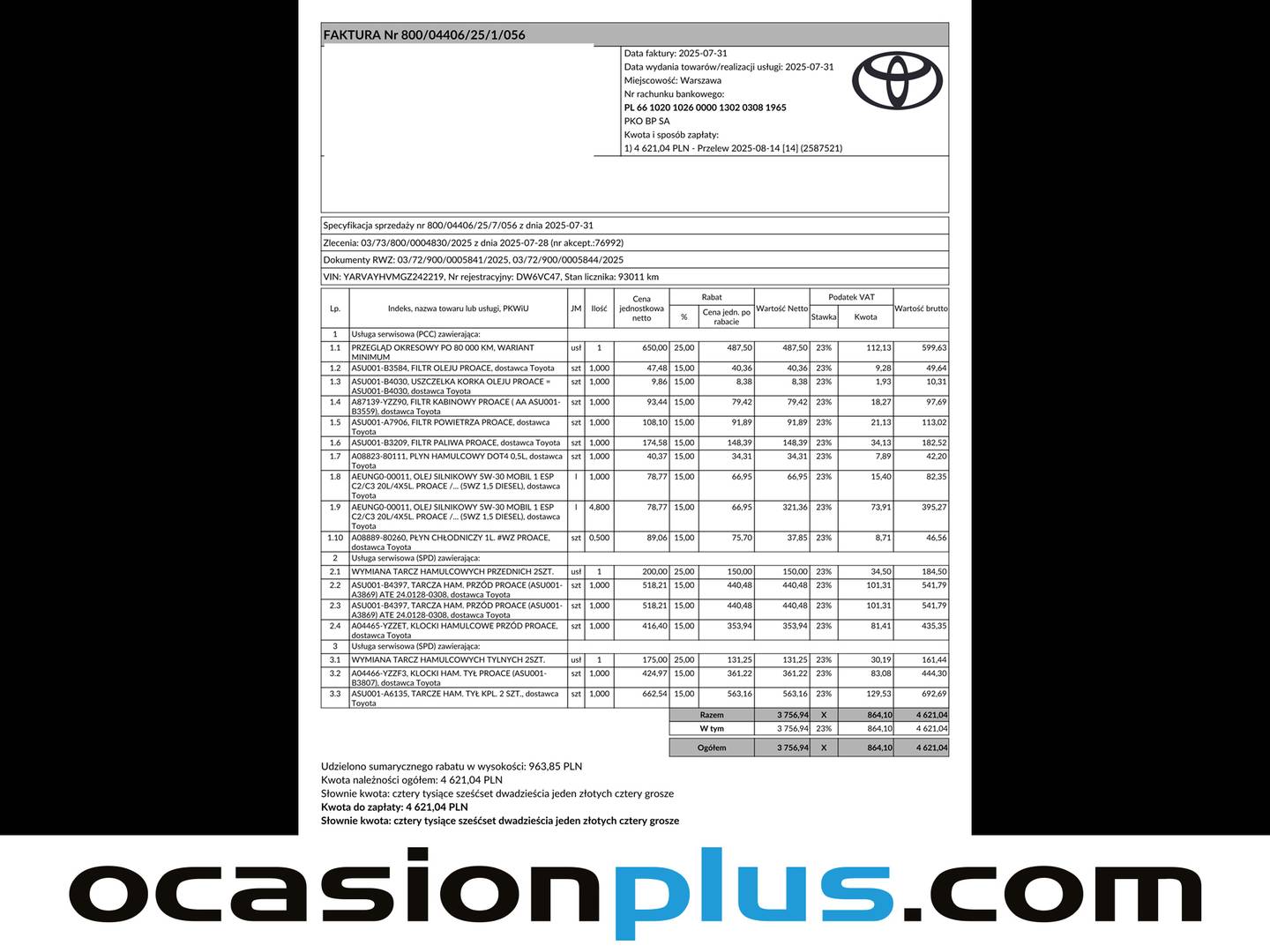 Toyota Proace Verso Toyota Proace Verso 1.5D Shuttle VX L2 (120 CV) 9 Plazas 2023