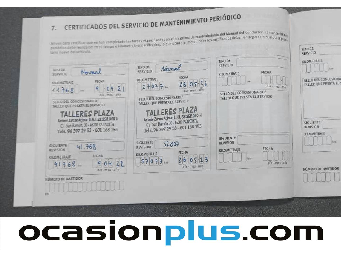 Foto del mantenimiento del Nissan QASHQAI Nissan Qashqai DIG-T 140 Acenta 4x2 (140 CV)