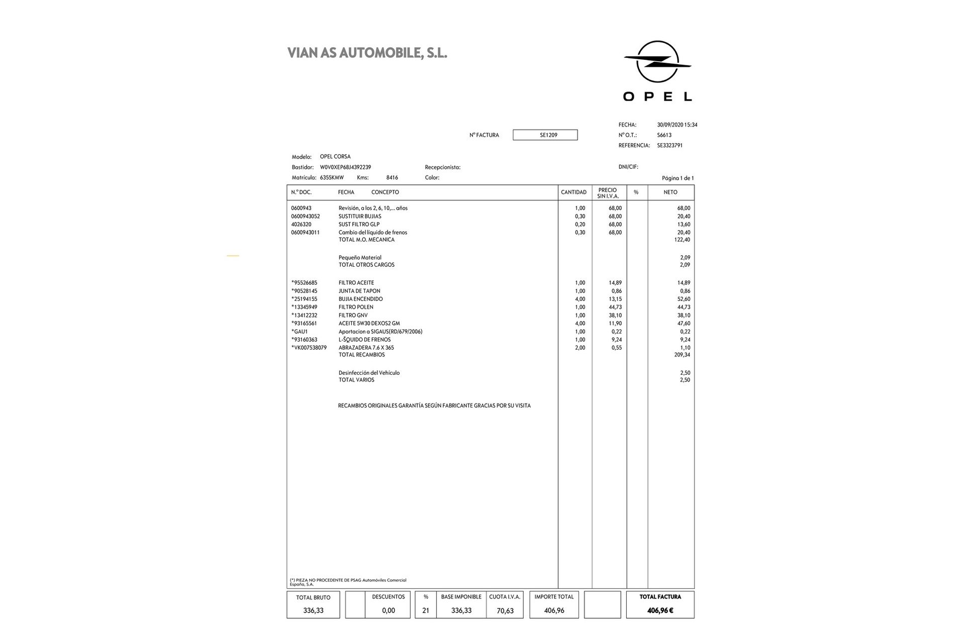 Opel Corsa 1.4 GLP Selective - foto 23