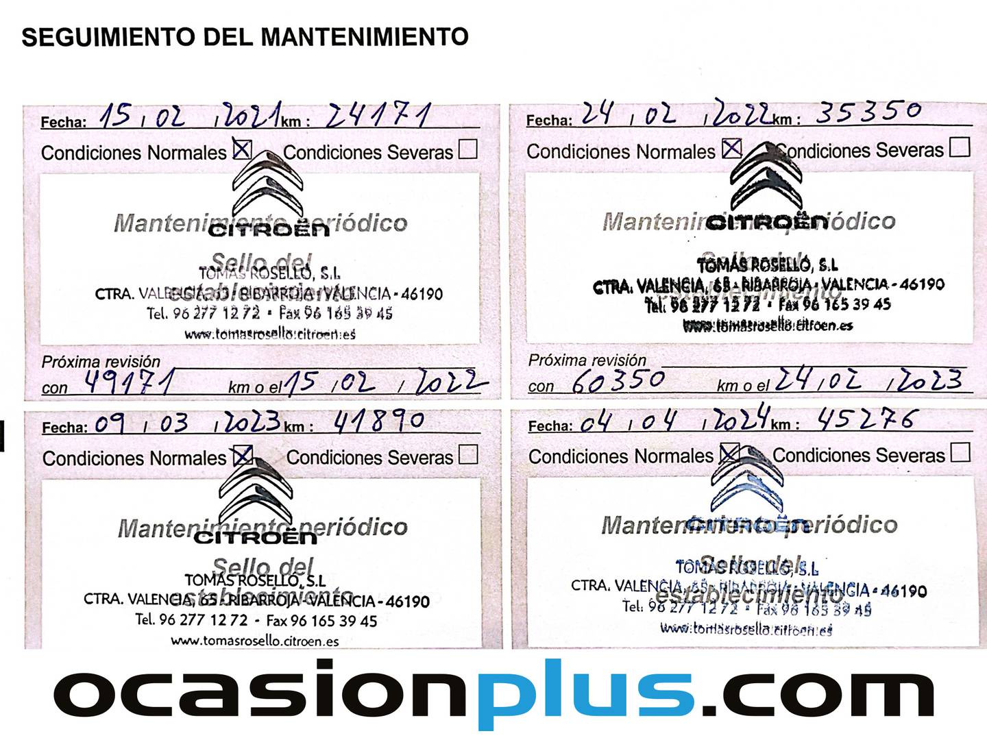 Foto del mantenimiento del DS DS 5 DS DS5 BlueHdi 120 Style (120 CV)