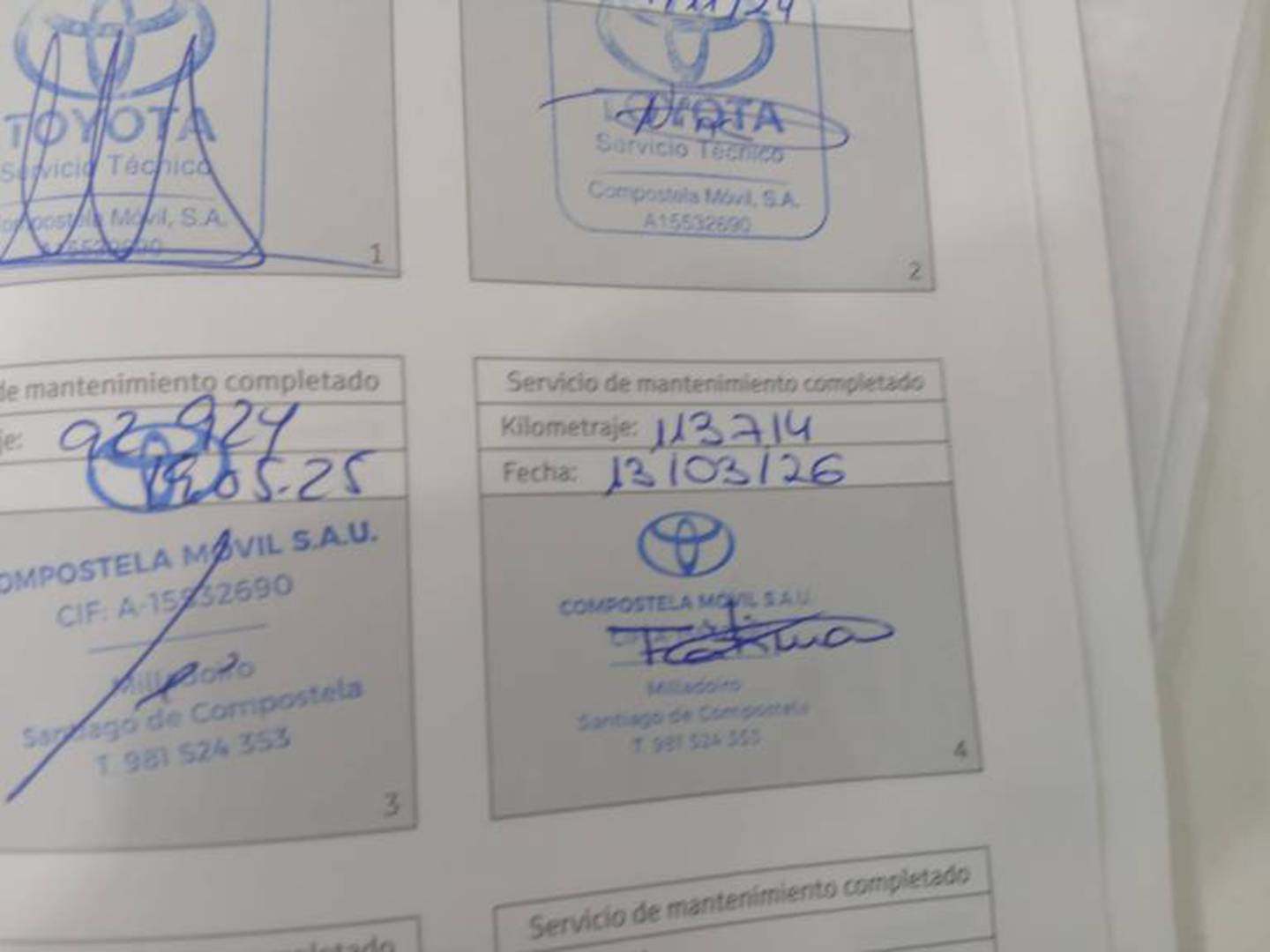 Foto del mantenimiento del Toyota Proace Verso Toyota Proace Verso 1.5D VX Shuttle L2 (120 CV)