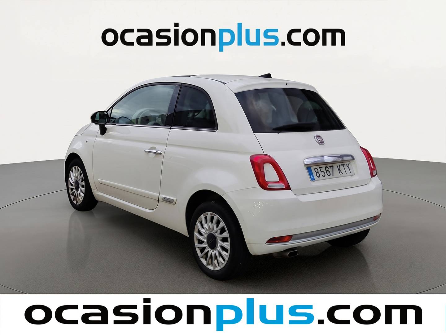 Foto trasera Fiat 500 Fiat 500 1.2 8v Lounge (69 CV) izquierda