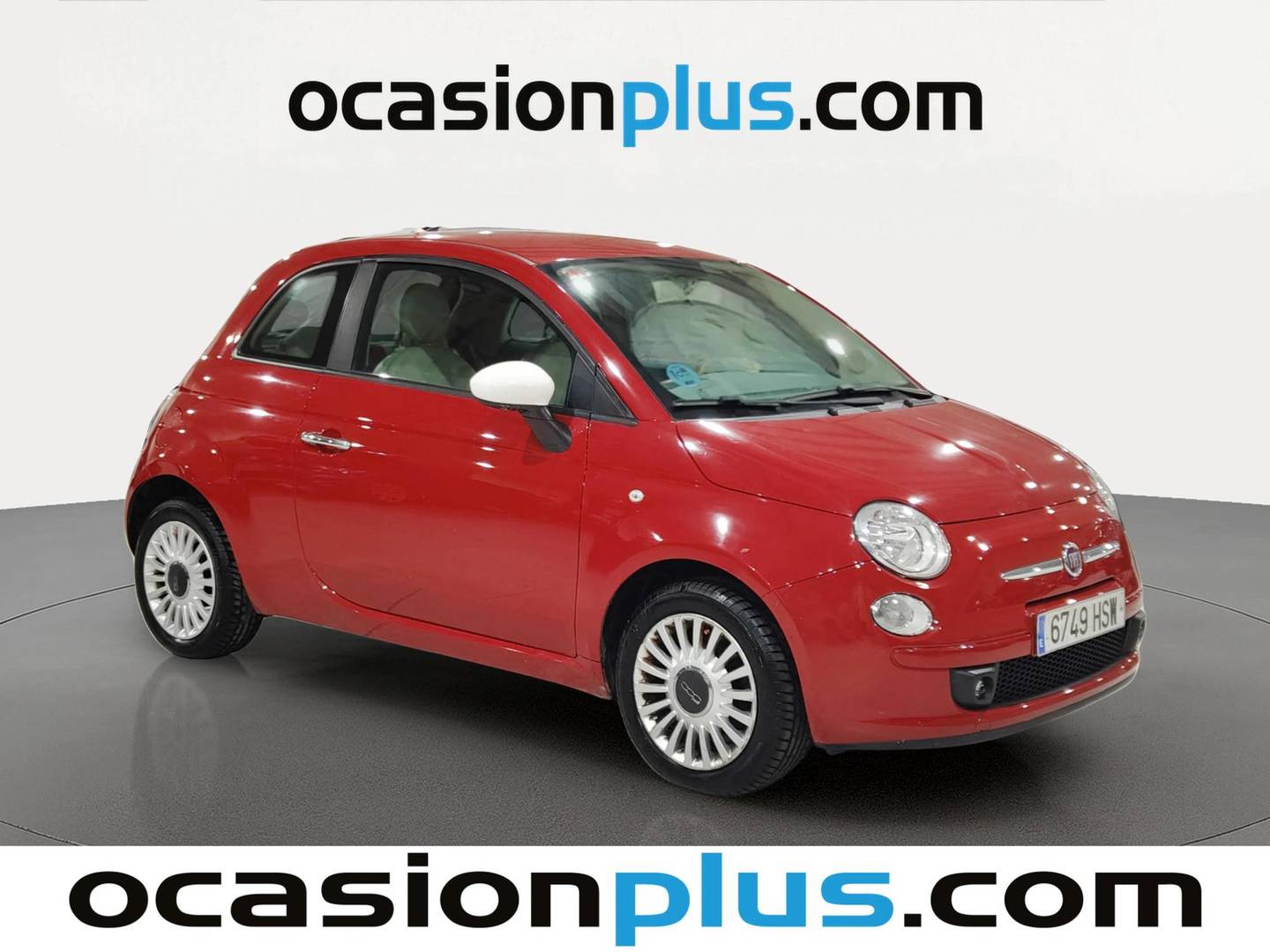 Foto delantera Fiat 500 Fiat 500 1.2 8v Color Therapy  (69 CV) derecha