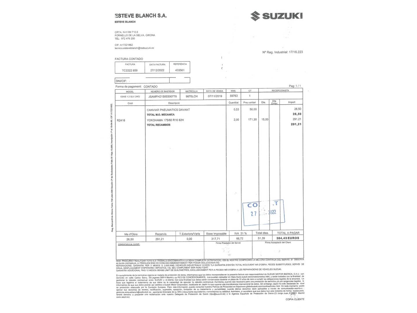 Foto Suzuki Ignis Suzuki Ignis 1.2 GLX SHVS  (90 CV)