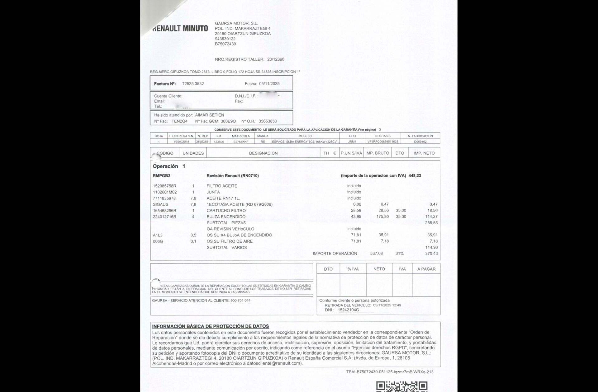 Renault Espace TCe 225 SL Icon Energy EDC 7 plazas - foto 24