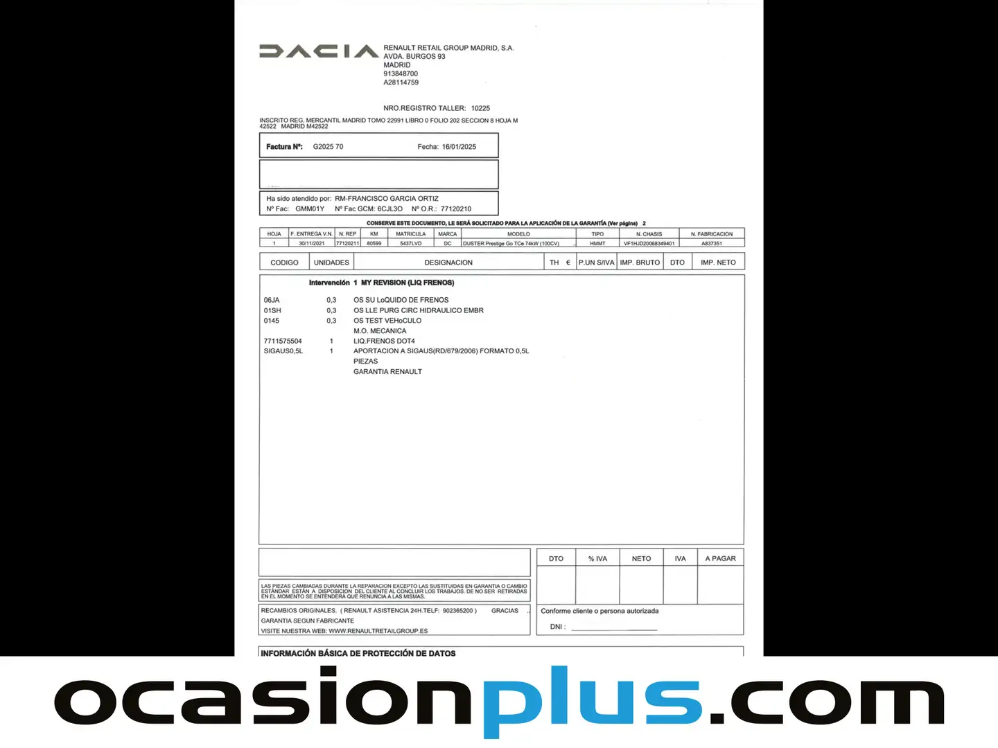 Foto Dacia Duster Dacia Duster TCE ECO-G Prestige 4X2 (100 CV) GLP