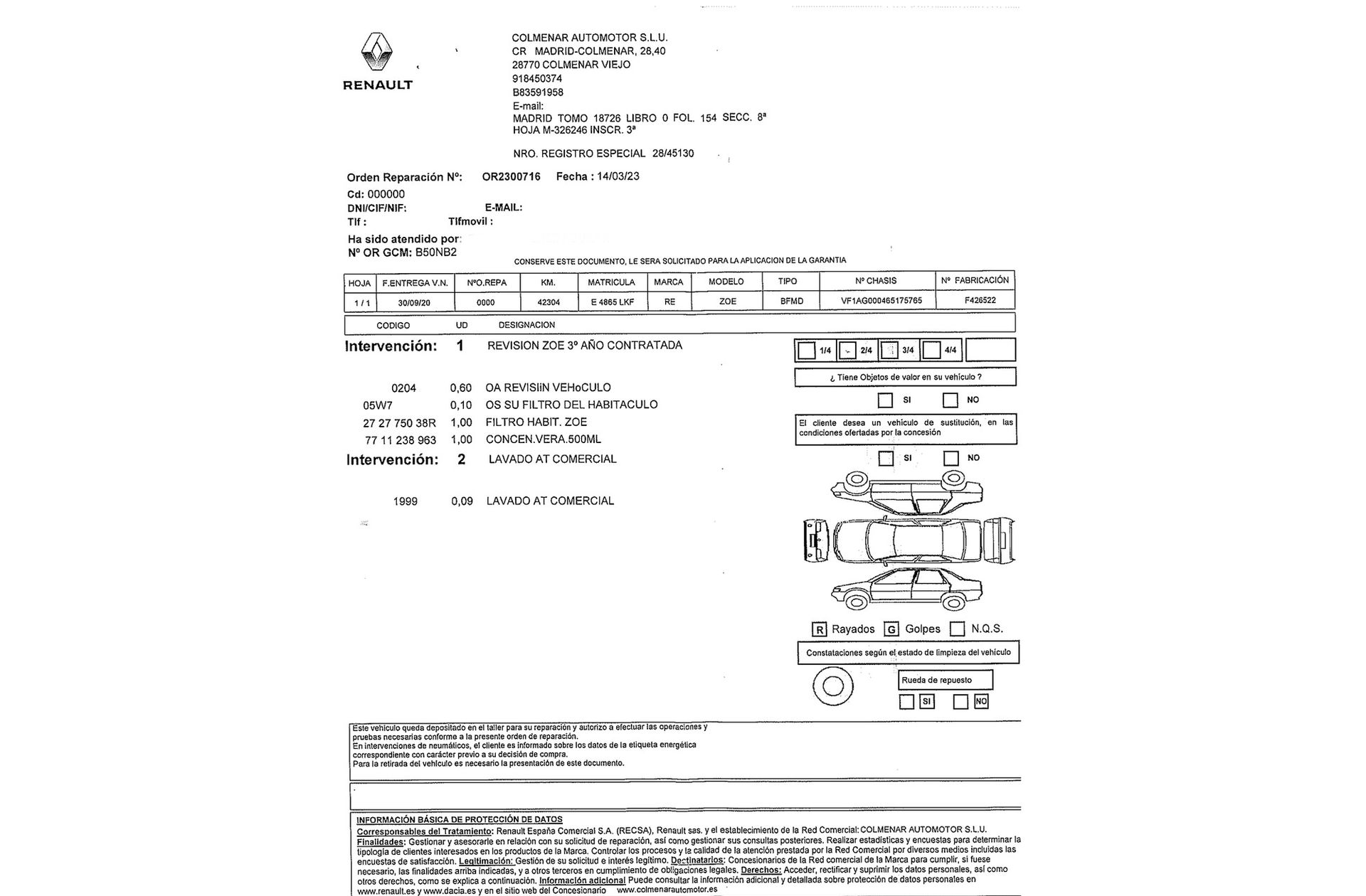 Renault Zoe Intens R110 Batería 50kWh - foto 23