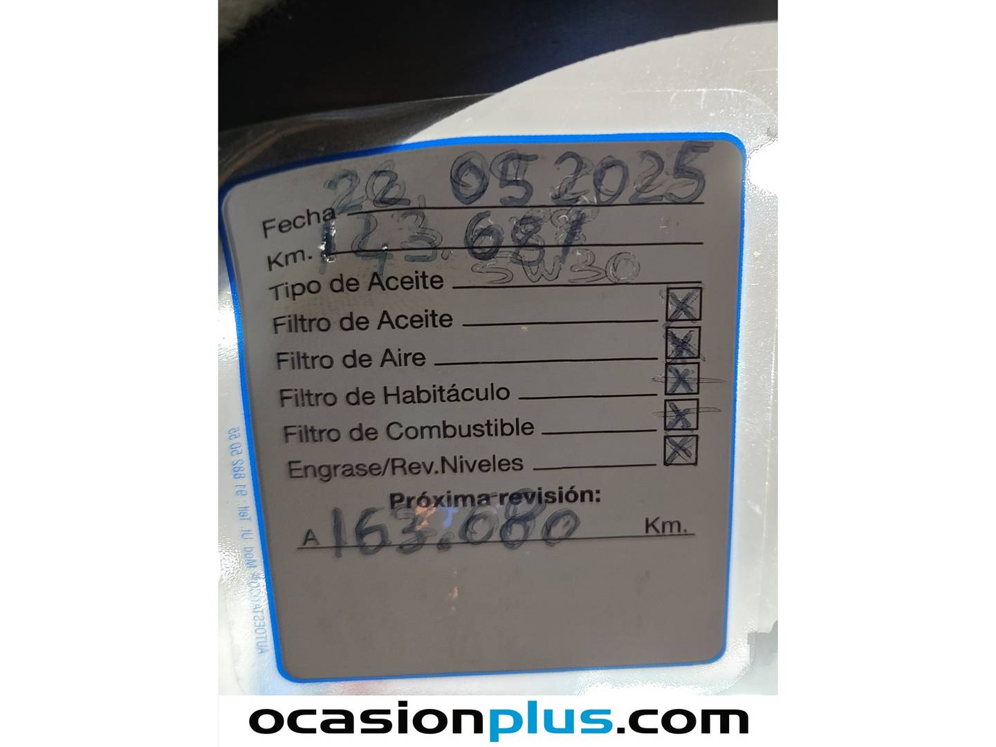 Foto del mantenimiento del Renault Master Renault Master Furgon L2H2 3500 Energy dCi (145 CV)