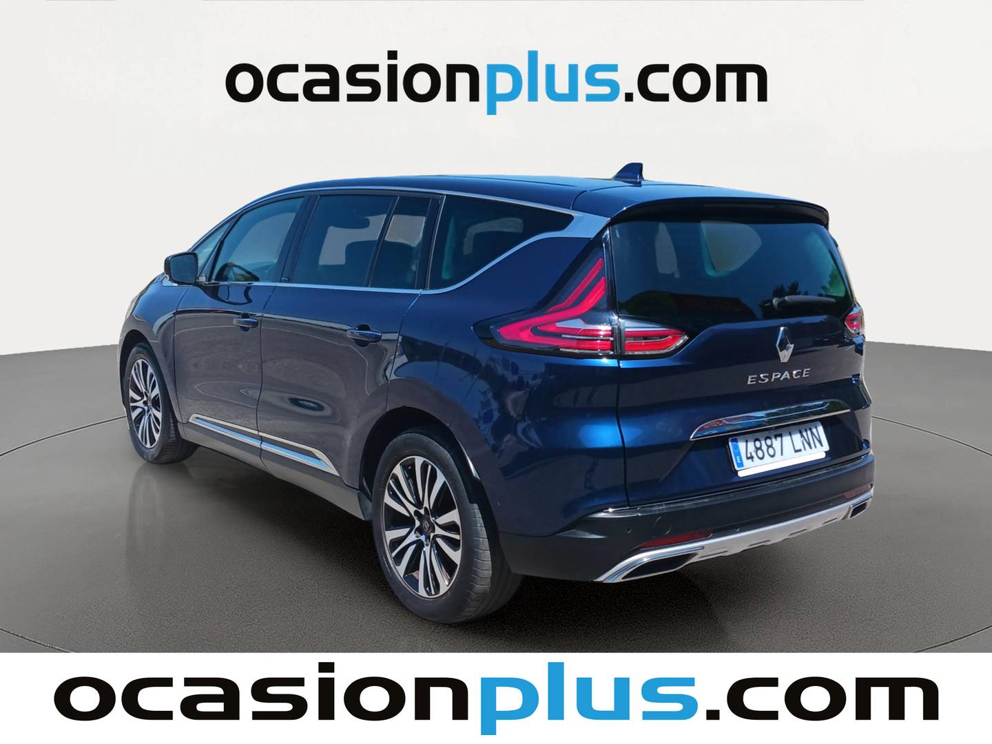 Foto trasera Renault Espace Renault Espace Initiale Paris Blue dCi (200 CV) EDC 7 Plazas izquierda