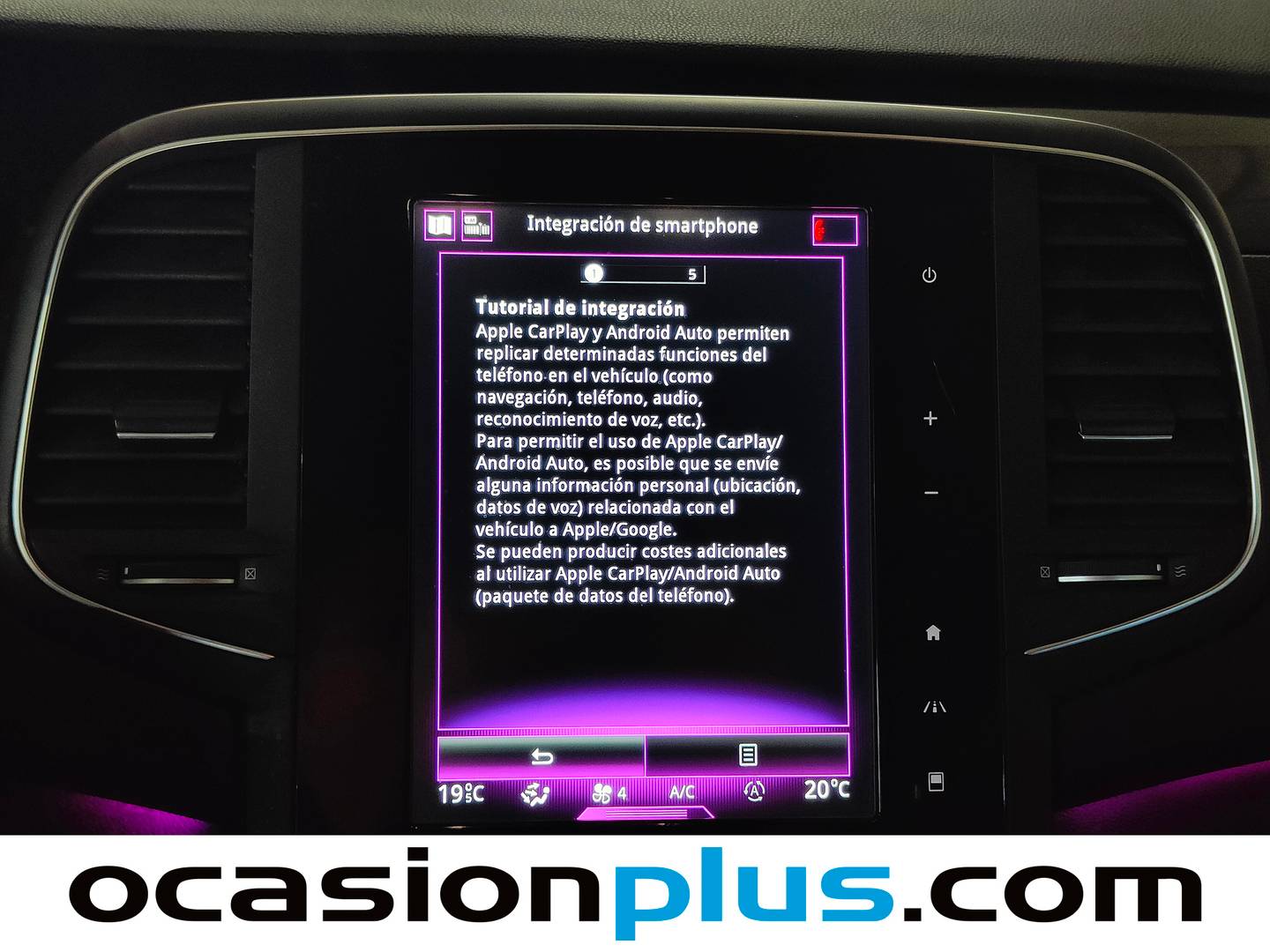 Equipamiento del Renault Talisman Renault Talisman Sport Tourer Zen Energy dCi (130 CV)
