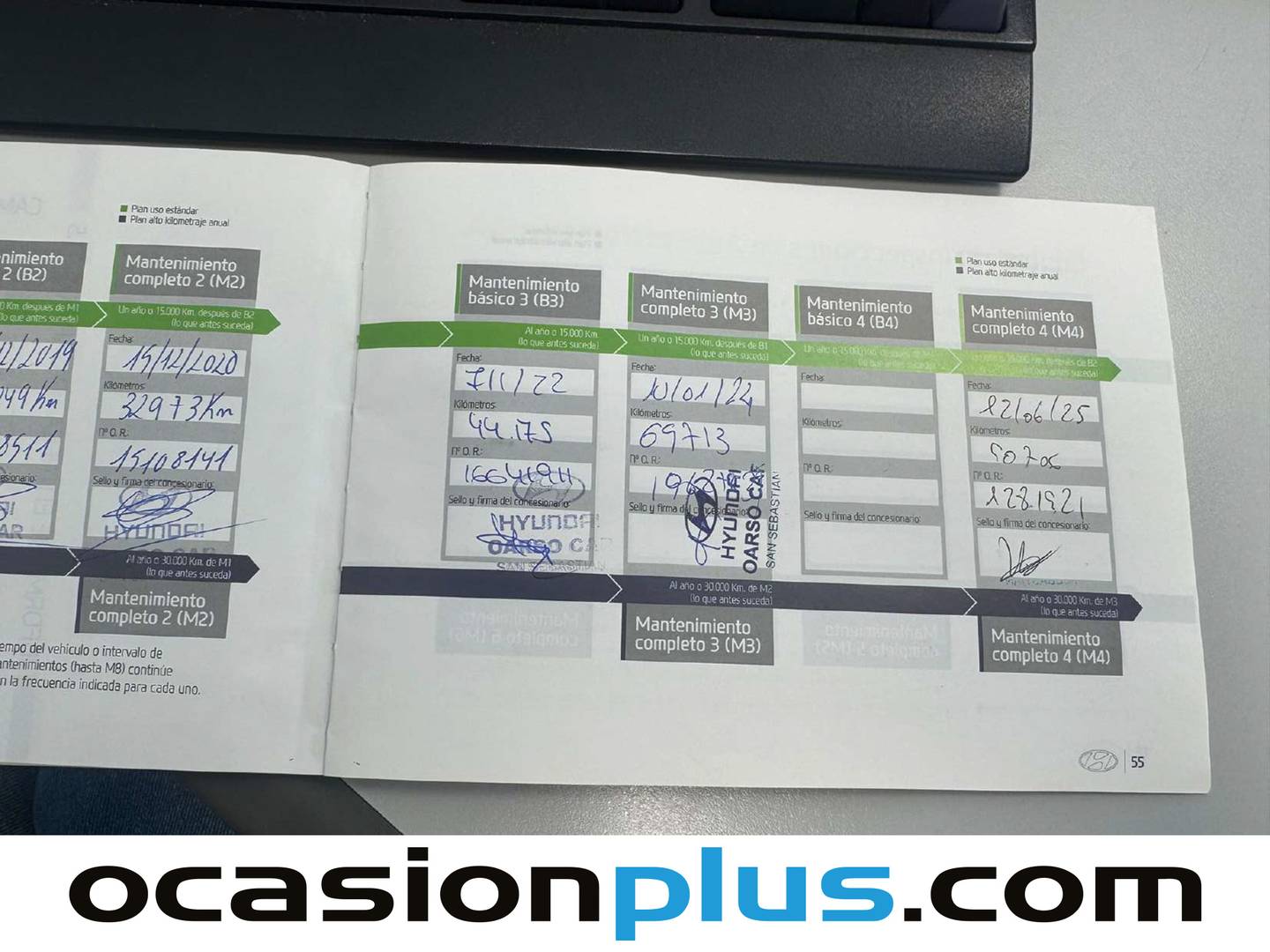 Foto del mantenimiento del Hyundai Tucson Hyundai Tucson 1.6 GDI BlueDrive 25 Aniversario 4x2 (131 CV)