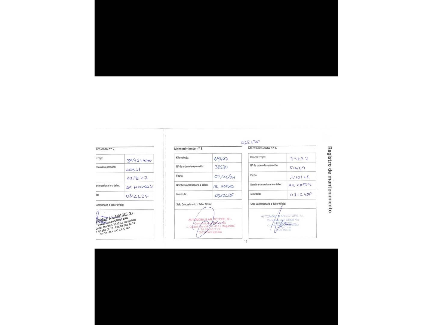 Foto del mantenimiento del KIA Stonic KIA Stonic 1.0 T-GDi Tech DCT (120 CV)