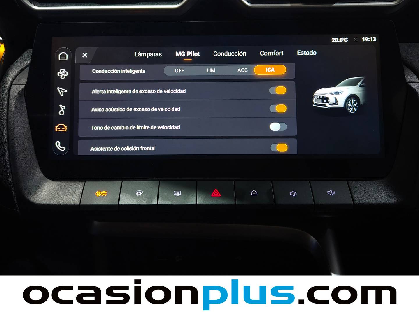 Paquetes del MG ZS MG ZS 1.5 Hybrid+ Luxury (197 CV)