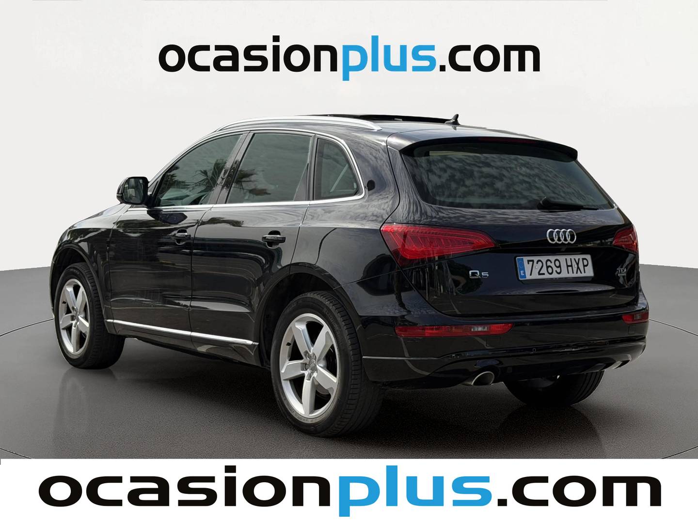 Foto trasera Audi Q5 Audi Q5 Ambition plus 2.0 TDI quattro (177 CV) S tronic izquierda