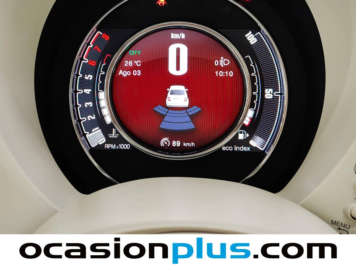 Equipamiento del Fiat 500 Fiat 500 1.0 Hybrid Dolcevita (70 CV)