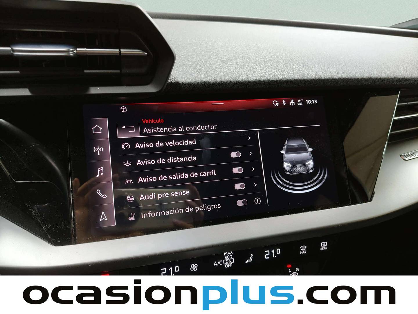 Extras del Audi A3 Audi A3 Sportback Black line 35 TDI (150 CV) S tronic