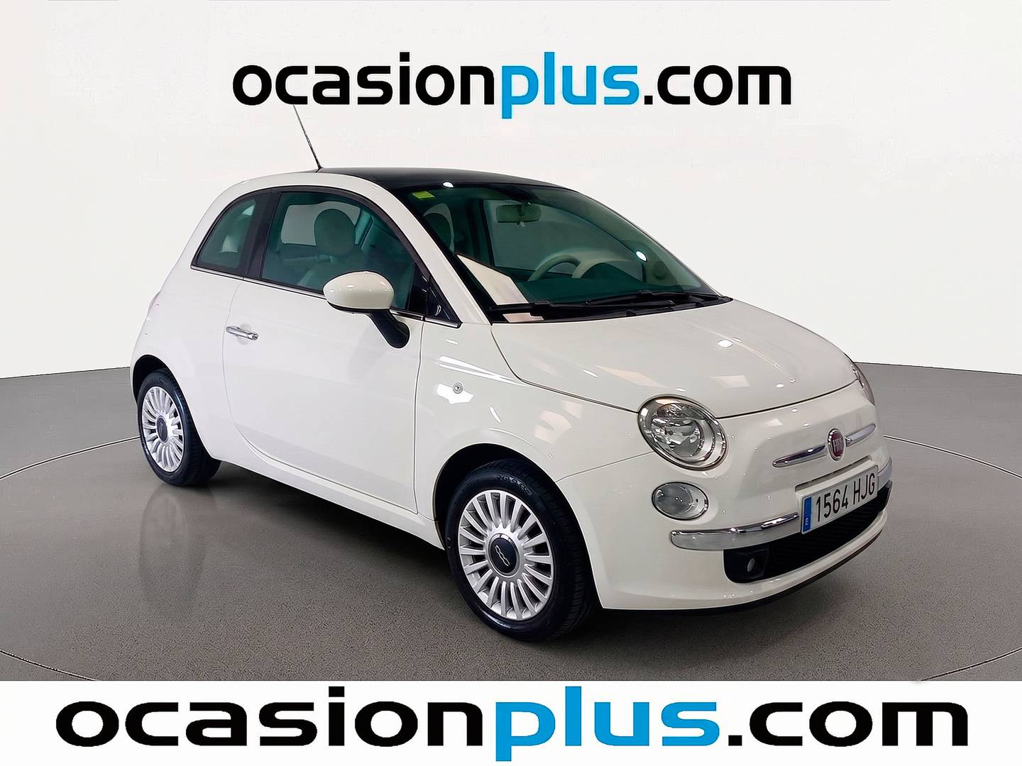 Foto delantera Fiat 500 Fiat 500 1.2 8v Lounge (69 CV) derecha