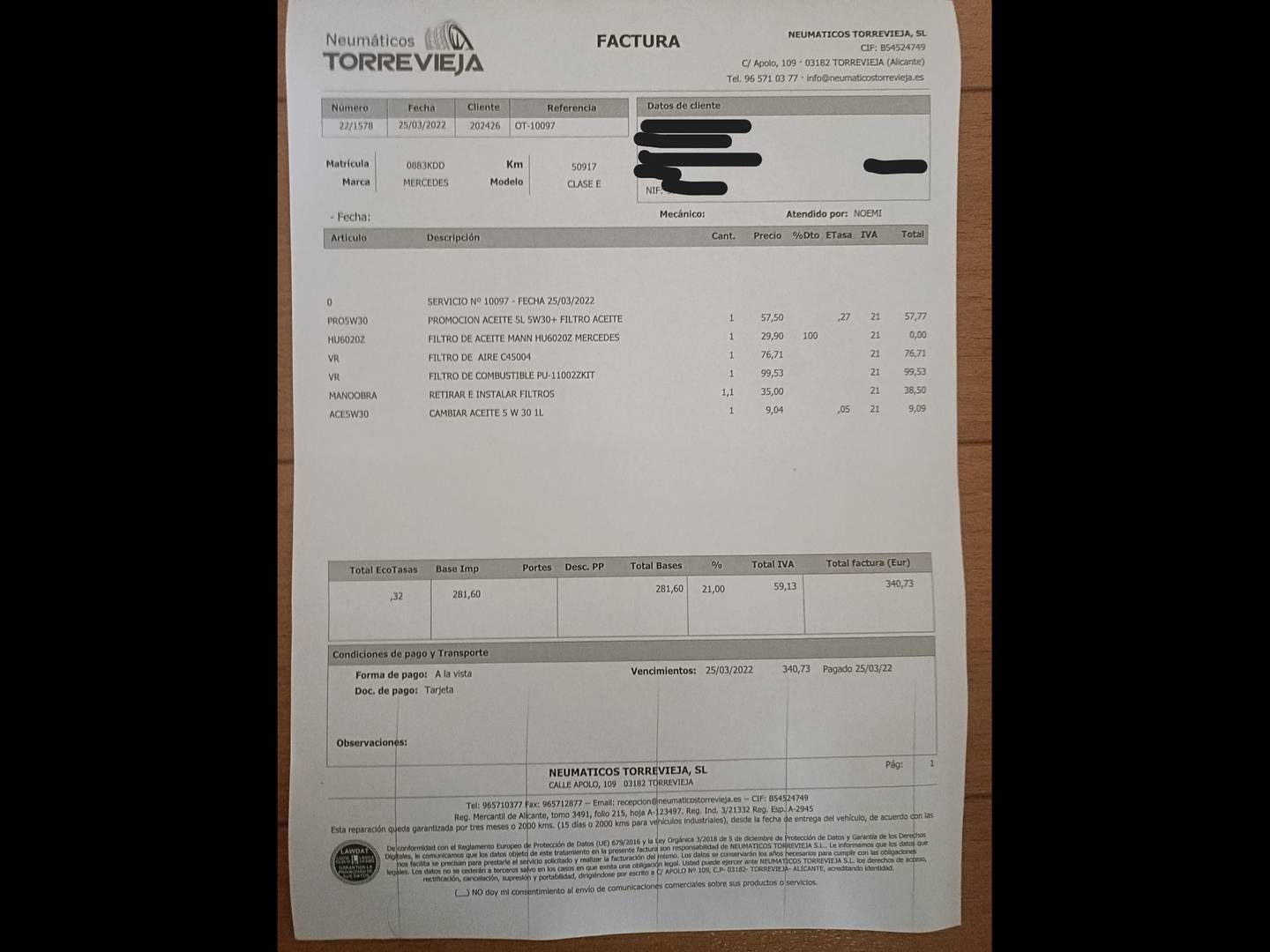 Foto Mercedes Clase E Mercedes-Benz Clase E E 220 d Coupe (194 CV) Pack AMG